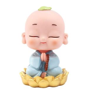 Mô Hình Tiểu Cảnh "Nhà Sư Nhỏ Mini" Đồ Trang Trí Xe Hơi, Sân Vườn/ Chậu Cây, Nhà Cửa ô tô Decor Decor Phòng
