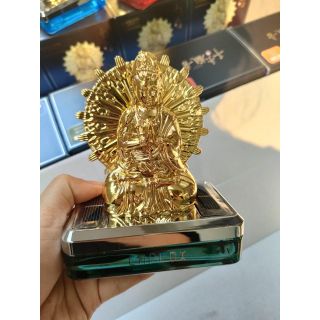 Nước hoa ô tô CARLAX kiêm tượng phật Quan Thế Âm nghìn tay xoay 360 độ bằng năng lượng mặt trời - Hương hoa hồng
