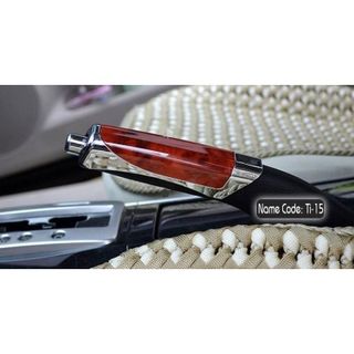 Bọc phanh tay ô tô cao cấp vân gỗ và vân carbon