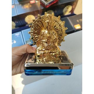 Nước hoa ô tô CARLAX kiêm tượng phật Quan Thế Âm nghìn tay xoay 360 độ bằng năng lượng mặt trời - Hương hoa hồng
