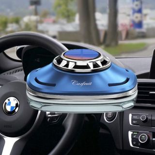 Nước hoa ô tô năng lượng mặt trời Carfruit kèm số điện thoại hương thơm tự khuếch tán xoay vòng dưới ánh mặt trời Phun Sương Xông Tinh Dầu