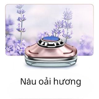 Nước hoa ô tô năng lượng mặt trời Carfruit kèm số điện thoại hương thơm tự khuếch tán xoay vòng dưới ánh mặt trời Phun Sương Xông Tinh Dầu