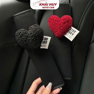 Dây Đai An Toàn Ô Tô Cao Cấp Mix Nhiều Hình Ngộ Nghĩnh Dễ Thương, Đệm Đai An Toàn Ô Tô