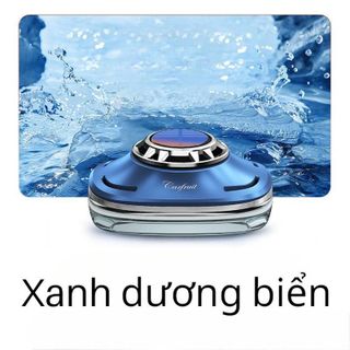 Nước hoa ô tô năng lượng mặt trời Carfruit kèm số điện thoại hương thơm tự khuếch tán xoay vòng dưới ánh mặt trời Phun Sương Xông Tinh Dầu