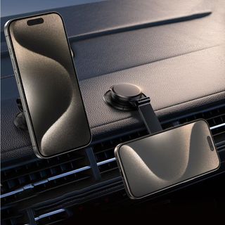 [Giá sỉ] Giá Đỡ Điện Thoại Trên Ô Tô Giá Đỡ Điện Thoại Nam Châm Chất Liệu Hợp Kim Titan Cao Cấp Phụ Tùng