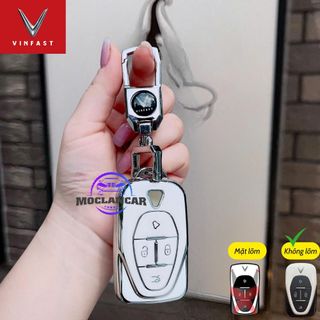 ( Mặt Nổi ) Ốp Chìa Khóa Xe Điện VINFASAT VF6, VF7, VF8, VF9 ,Móc Khóa VF6 VF7 VF8 VF9 Bảo Vệ Chìa Khóa Chống Trầy Xước