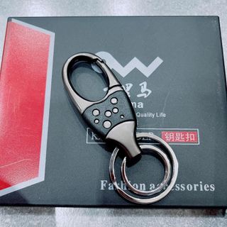 Móc Khóa Inox Lò Xo Cao Cấp QLMA 6845 - Móc Treo Chìa Khóa Đa Năng Bền Đẹp Sang Trọng-Mộc Lan