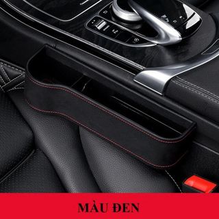 [Mã 77LIFESALE giảm 10% đơn 99K] 1 Khay cốc Để Đồ Bọc Da Cao Cấp Nhét Khe Ghế Ô Tô