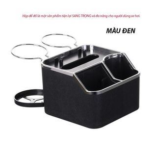 Khay Để Đồ Ô Tô 4in1 Gắn Tay Tì Ghế Lái Mix Logo Các Loại– Giá Đỡ Cốc & Phụ Kiện Tiện Dụng Khaihuyauto