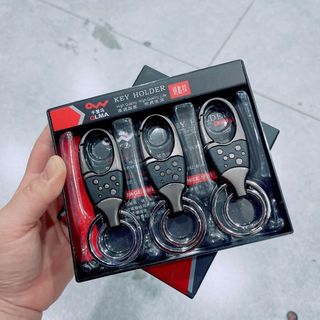 Móc Khóa Inox Lò Xo Cao Cấp QLMA 6845 - Móc Treo Chìa Khóa Đa Năng Bền Đẹp Sang Trọng-Mộc Lan