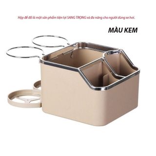 Khay Để Đồ Ô Tô 4in1 Gắn Tay Tì Ghế Lái Mix Logo Các Loại– Giá Đỡ Cốc & Phụ Kiện Tiện Dụng Khaihuyauto