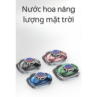 Nước hoa ô tô năng lượng mặt trời Carfruit kèm số điện thoại hương thơm tự khuếch tán xoay vòng dưới ánh mặt trời Phun Sương Xông Tinh Dầu