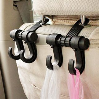 Móc 2S treo đồ sau ghế ô tô tiện dụng đa năng,sản phẩm không thể thiếu trong mỗi chiếc xe,phù hợp với mọi loại xe ô tô