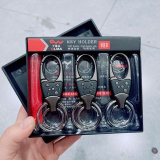 Móc Khóa Inox Lò Xo Cao Cấp QLMA 6845 - Móc Treo Chìa Khóa Đa Năng Bền Đẹp Sang Trọng-Mộc Lan