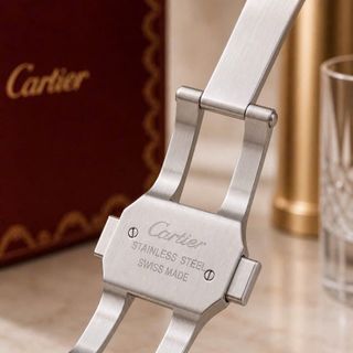 CartiSantos de Cartier Large Blue WSSA0030