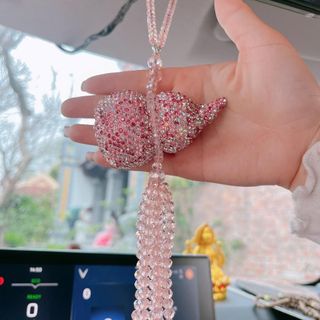 Khánh Hồ Lô Đính Đá Trang Trí Gương Xe Ô Tô Siêu Xinh Hồ Lô Đính Đá Biểu Hiện Cho May Mắn