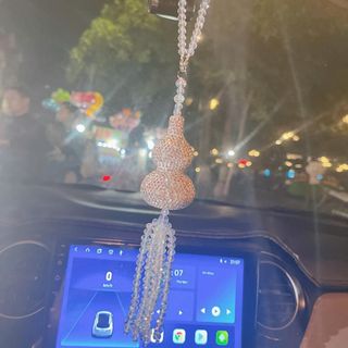 Khánh Hồ Lô Đính Đá Trang Trí Gương Xe Ô Tô Siêu Xinh Hồ Lô Đính Đá Biểu Hiện Cho May Mắn