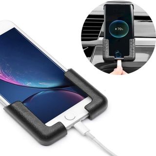 Giá đỡ điện thoại sử dụng 2 miếng nhựa ABS dán băng dính gắn xe hơi gắn tường dùng cho tất cả các điện thoại thông dụng Phụ Tùng
