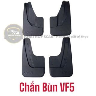 Bộ 4 Tấm Chắn Bùn Ô Tô Vinfast VF5, Herio Green  Hạn Chế Bùn Đất Bắn Lên Xe Mẫu 3D Mới Nhất Kèm Theo Đầy Đủ Phụ Kiện