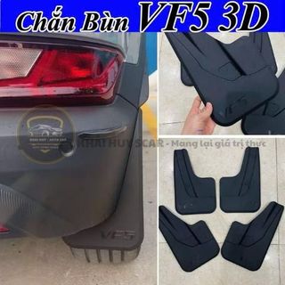 Bộ 4 Tấm Chắn Bùn Ô Tô Vinfast VF5, Herio Green Hạn Chế Bùn Đất Bắn Lên Xe Mẫu 3D Mới Nhất Kèm Theo Đầy Đủ Phụ Kiện