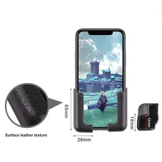 Giá đỡ điện thoại sử dụng 2 miếng nhựa ABS dán băng dính gắn xe hơi gắn tường dùng cho tất cả các điện thoại thông dụng Phụ Tùng
