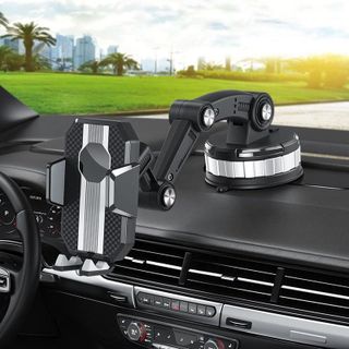 Giá Đỡ Điện Thoại 3 Khớp Xoay 360,Gắn Taplo,Kính Cực Chắc Chắn Điều Chỉnh dễ dàng thông minh