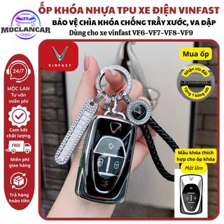 ( Mặt Lõm ) Ốp Chìa Khóa Xe Điện VINFASAT VF6, VF7, VF8, VF9 E34 ,Móc Khóa VF6 VF7 VF8 VF9 E34 Bảo Vệ Chìa Khóa Chống Trầy Xước