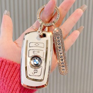Ốp Khóa Nhựa TPU Bảo Vệ Chìa Khóa BMW,chất Liệu TPU Mềm Dẻo Ôm Sát chìa Khóa-Mộc Lan Phụ Kiện Xế Yêu