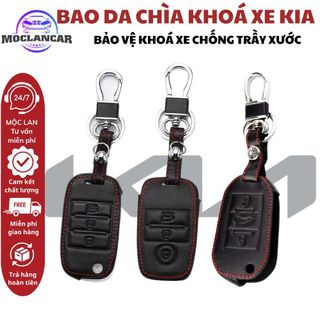 Tổng Hợp Ốp Bao Da Chìa Khoá Cao Cấp Xe KIA K3,K5,I30, Morning, Seltos, Sonet, Soluto, Cerato, Sedona, Sorento, Sportage