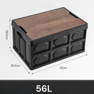 Thùng Gấp Gọn Ô Tô Đựng Đồ Bằng Nhựa, Hộp Đa Năng Để Cốp Xe Hơi Tiện Lợi Siêu Bền khaihuyauto