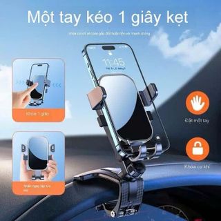 Đỡ Điện Thoại Trên Ô Tô A03 - Kẹp Điện Thoại Cài Cửa Gió- Bảng Điều Khiển Trung Tâm Phụ Tùng