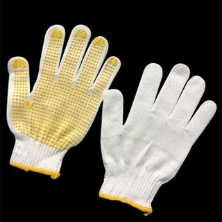 Găng Tay Bảo Hộ Chống Trượt Cao Cấp – Sợi Cotton Mềm, Freesize, Thoáng Khí, Bền Bỉ