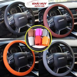 Bọc Vô Lăng Silicon Chống Trượt Ôm Sát Vô Lăng Phù Hợp Với Mọi Loại Xe size 36-40cm khaihuyauto