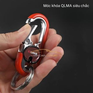 Móc Khóa Lò Xo Inox Cao Cấp QLMA 6851 - Móc Treo Chìa Khóa Đa Năng , Chống Gỉ, Bền Chắc-Mincar