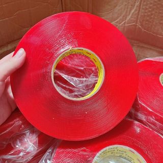 (2cmx30mét) Băng Dính 2 Mặt Trong Suốt Acrylic Foam Tapes – Băng Keo Cường Lực Siêu Chắc Chuyên Dụng Ô Tô Xe Hơi