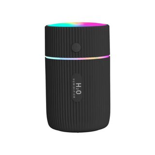 Máy phun sương trên ô tô Humidifier H2O, sạc pin, dung tích 220ml, tạo ẩm cho không khí có đèn nhiều màu