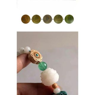 Khánh Treo Xe Gương Xe Ô Tô Hươu Và Hoa Sen Treo Xe Mang Lại May Mắn Nội Thất