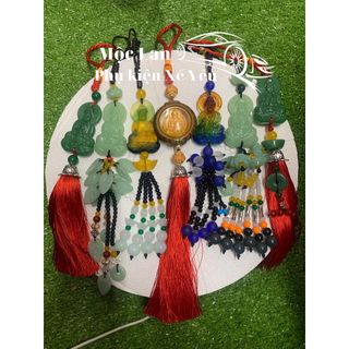 Dây Khánh Quan Âm  Phong Thủy Trang Trí Ô Tô, Xe Hơi Mang Lại May Mắn Và Tài Lộc-Khánh Treo Xe,..
