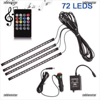 Đèn Led Gầm Ghế Nội Thất Ô Tô Nháy Theo Nhạc , Phụ Kiện Led Nội Thất Xe Sang Trọng khaihuyauto