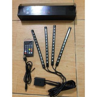 Đèn Led Gầm Ghế Nội Thất Ô Tô Nháy Theo Nhạc , Phụ Kiện Led Nội Thất Xe Sang Trọng khaihuyauto