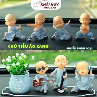 Bộ Sư Tập Nhiều Mẫu Tượng Những Chú Tiểu Ngỗ Nghĩnh Ban Nhạc,Tập Võ,Lao Động Tang Trí Taplo,TRang Trí Tiểu Cảnh