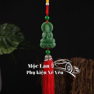 Dây Khánh Quan Âm  Phong Thủy Trang Trí Ô Tô, Xe Hơi Mang Lại May Mắn Và Tài Lộc-Khánh Treo Xe,..