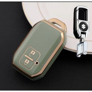 Ốp chìa khóa - Bao chìa khoá Dành Cho Suzuki XL7, Ertiga, Swift form vuông TPU mềm, nhẹ cao cấp