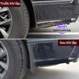 Bộ 4 Tấm Chắn Bùn Ô Tô VINFAST LIMO GREEN Hạn Chế Bùn Đất Bắn Lên Xe Mẫu 3D Mới Nhất Kèm Theo Đầy Đủ Phụ Kiện