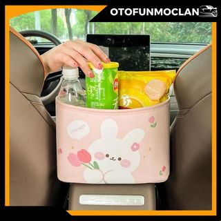 Giỏ Da Pu Treo Sau Ghế Ô Tô, Xe Máy Treo Xe Đẩy Đựng Đồ  Đa Năng Họa Tiết Dễ Thương Phụ Tùng Nội Thất