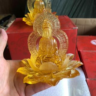 tượng Phật Di Lặc Lưu Ly Phong Thủy, Tượng Phật di lặc lưu ly trang trí taplo ô tô