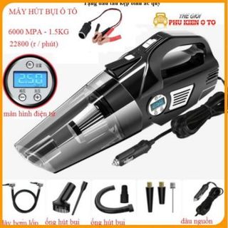 Máy hút bụi kèm bơm lốp ô tô siêu khỏe 120w chính hãng Aikesi - hello leboo