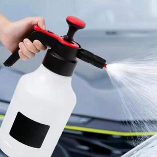 Bình tạo bọt tuyết rửa xe dung tích 2 Lít tặng kèm gói bột rửa xe không chạm DIY 5gram