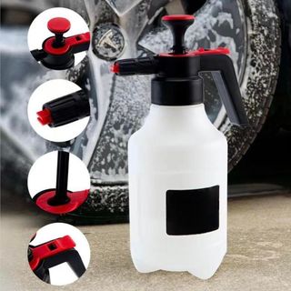 Bình tạo bọt tuyết rửa xe dung tích 2 Lít tặng kèm gói bột rửa xe không chạm DIY 5gram