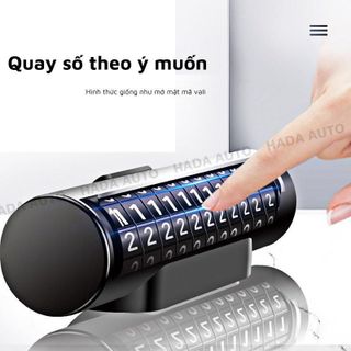 Bảng Ghi Số Điện Thoại Đậu Xe Tạm Thời Chất Liệu Kim Loại Dạng Con Lăn Tiện Dụng Gắn Taplo Cao Cấp